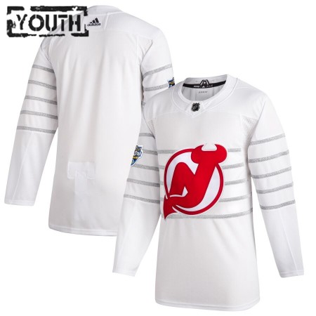 Camisola New Jersey Devils Blank Cinza Adidas 2020 NHL All-Star Authentic - Criança